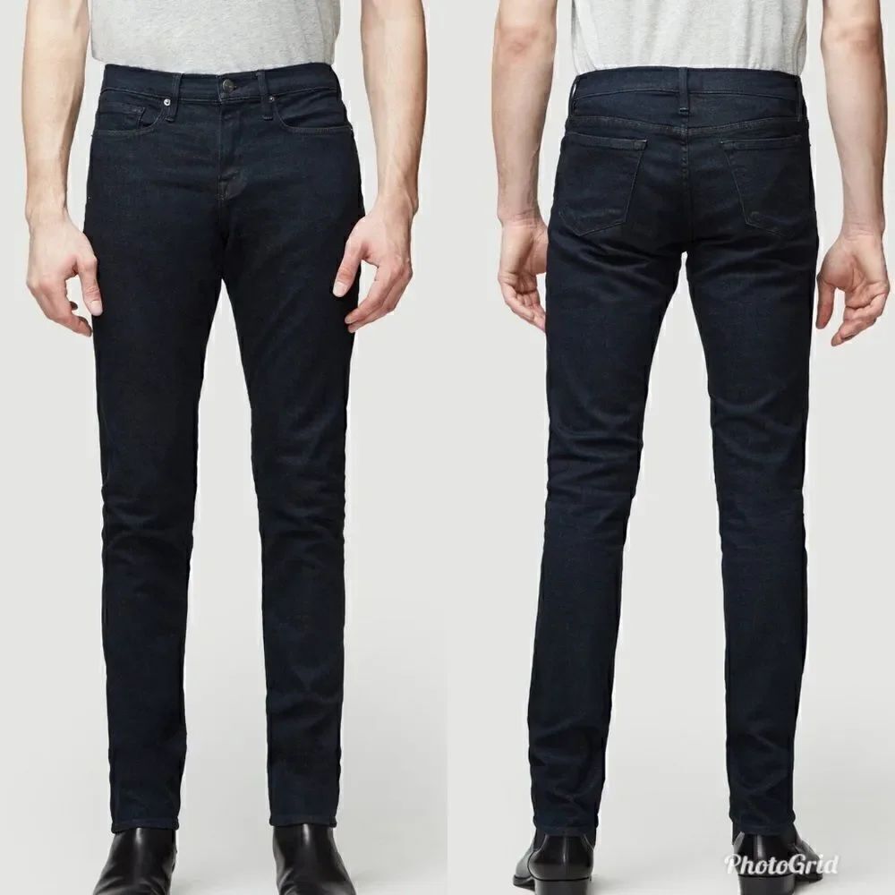 Revolve Frame Denim Edison L’Homme Slim Jeans - Picture 2 of 10
